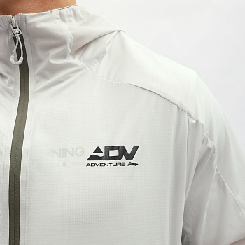 AFYW001-8 Ветровка Trail Running серый